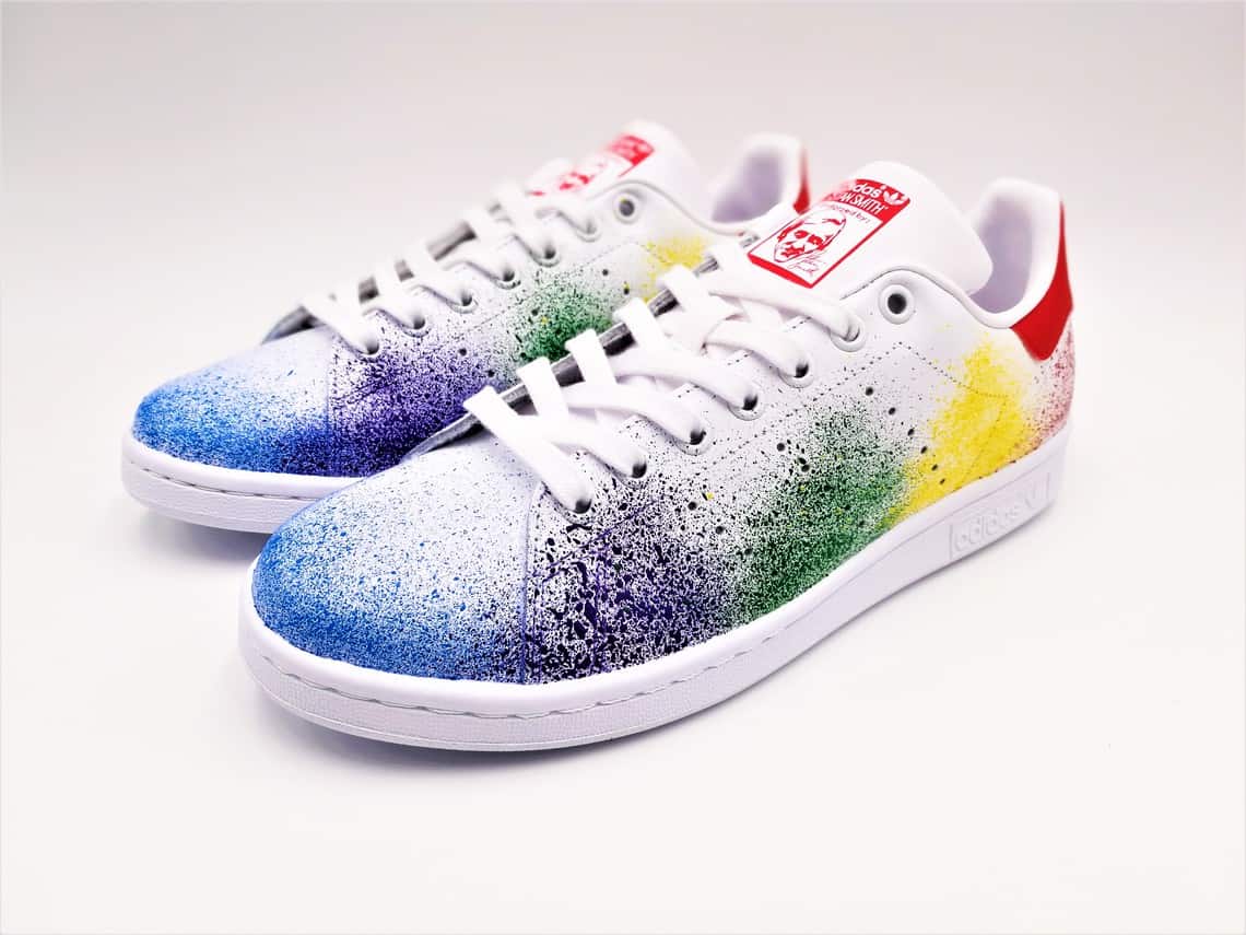 adidas stan smith schizzate
