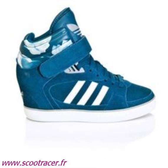 basket compensée femme adidas